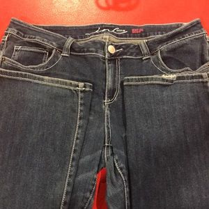 Stretch bootcut jeans